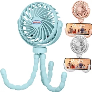 Portable Mini Handheld Electric Fan With Flexible Tripod