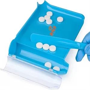 Pill Counting Tray With Spatula