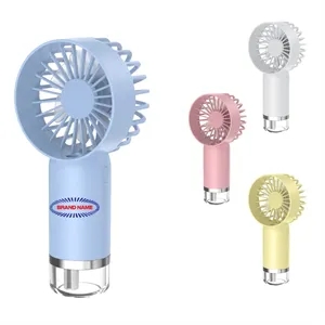 Portable Mini Handheld Humidifying Spray Fan