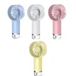 Portable Mini Handheld Humidifying Spray Fan | https://www.bestnamebadges.com