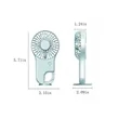 Handheld Mini Portable Pocket Fan With Carabiner | https://www.bestnamebadges.com