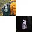 Handheld Mini Portable Pocket Fan With Carabiner | https://www.bestnamebadges.com