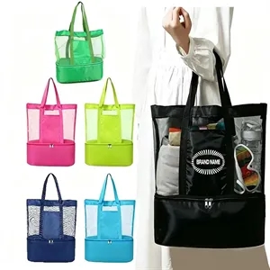 Double-Layer Multifunctional Insulated Picnic Tote Bag