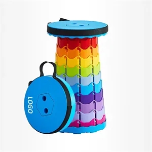 Foldable Vibrant Telescopic Stool