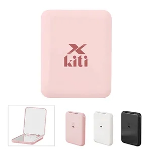 1X/2X Magnifying Makeup Compact Mirror W/ Lights