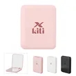 1X/2X Magnifying Makeup Compact Mirror W/ Lights | https://www.bestnamebadges.com