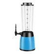3L Plastic Clear Drink Dispenser Container W/ Ice Cylinder | https://www.bestnamebadges.com