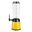 3L Plastic Clear Drink Dispenser Container W/ Ice Cylinder | https://www.bestnamebadges.com