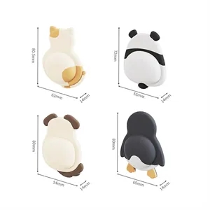 Pet Themed Soft Rubber Door Stop for Home Protection