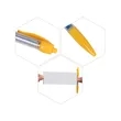 Plastic Pull Out Banner Pen Retractable Ballpoint | https://www.bestnamebadges.com