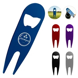 2 In 1 Metal Golf Divot Repair Tool Bottle Opener