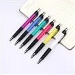 1.0mm Plastic Retractable Ballpoint Pens W/ No Slip Grip | https://www.bestnamebadges.com