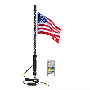 3' & 4' Spiral-LED Whip Light Pole