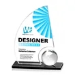 Ravenna VividPrint™ Award - Starfire | https://www.bestnamebadges.com