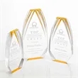 Lantana Award - Gold | https://www.bestnamebadges.com
