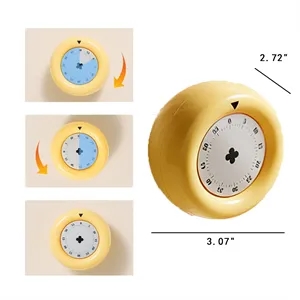 Magnetic Mechanical Kitchen Timer for Cooking and Study