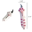 Cat Claw Box Cutter with Retractable Blade for Everyday Use | https://www.bestnamebadges.com