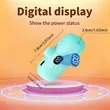 Mini Digital Display Portable Power Bank Fast Charge Capsule | https://www.bestnamebadges.com