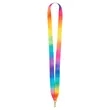 3/4" Full Color Dye Sublimated Award & Medal Ribbon Lanyard | https://www.bestnamebadges.com