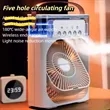 Portable Desktop Air Cooler Fan Humidifier USB Rechargeable | https://www.bestnamebadges.com