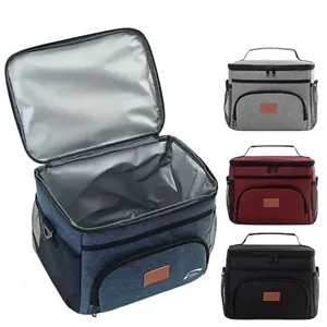 Portable Large Capacity Cooler Bag Leakproof Lunch Tote