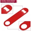 Stainless Steel Flat Bottle Opener Keychain | https://www.bestnamebadges.com