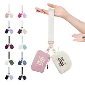 Multi-Functional Wristlet Pouch Mini Wallet Cards