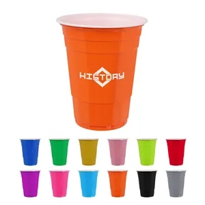 16Oz Stackable Disposable Plastic Cup For Party