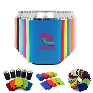 12oz Cylindrical Neoprene Insulated Can Cooler Sleeve