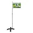 5' Indoor Golf Flagpole Kit with Base and Flag | https://www.bestnamebadges.com