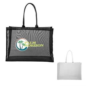 Ventus Mesh Tote Bag | https://www.bestnamebadges.com