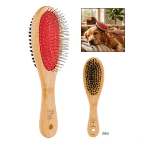 Double Sided Pet Brush | https://www.bestnamebadges.com