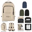 Hudson Leatherette Laptop Backpack | https://www.bestnamebadges.com