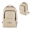 Hudson Leatherette Laptop Backpack | https://www.bestnamebadges.com