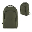 Hudson Leatherette Laptop Backpack | https://www.bestnamebadges.com