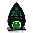 Dangerfield Award - Black | https://www.bestnamebadges.com