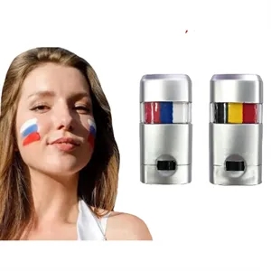 World Cup 2026 3-Color Fan Face Paint Stick