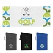 390GSM Waffle Texture Microfiber Golf Towel With Full Color | https://www.bestnamebadges.com