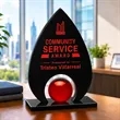 Dangerfield Award - Black | https://www.bestnamebadges.com