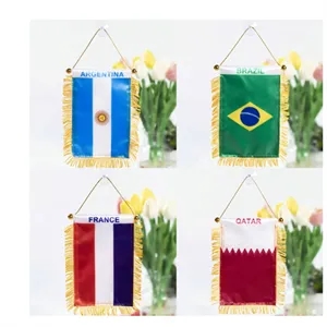 World Cup 2026 Satin Fan Pennant Banner