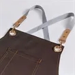 14 oz Canvas Kitchen Apron w/ Detachable Strap & Pockets | https://www.bestnamebadges.com