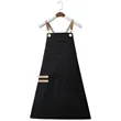 14 oz Canvas Kitchen Apron w/ Detachable Strap & Pockets | https://www.bestnamebadges.com