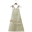 14 oz Canvas Kitchen Apron w/ Detachable Strap & Pockets | https://www.bestnamebadges.com
