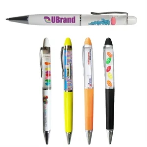 Custom Promotional Liquid Floating Ballpoint Pen