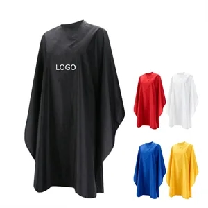 Large Hair Cutting Salon Cape with Adjustable Snap Closure