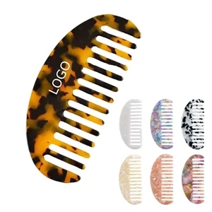 Acetate Wide Tooth Comb Detangling Hair Brush