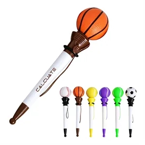 Stress Relief Pop Up Sport Funny Ballpoint Pen
