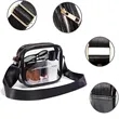Waterproof Clear PVC Crossbody Stadium Bag | https://www.bestnamebadges.com