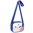 Waterproof Clear PVC Crossbody Stadium Bag | https://www.bestnamebadges.com