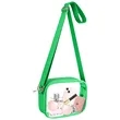 Waterproof Clear PVC Crossbody Stadium Bag | https://www.bestnamebadges.com